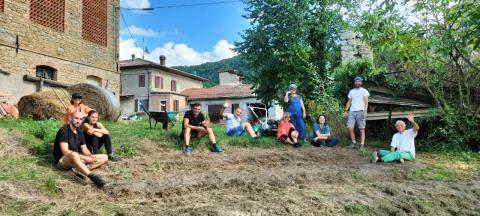 Al lavoro a Pianzano